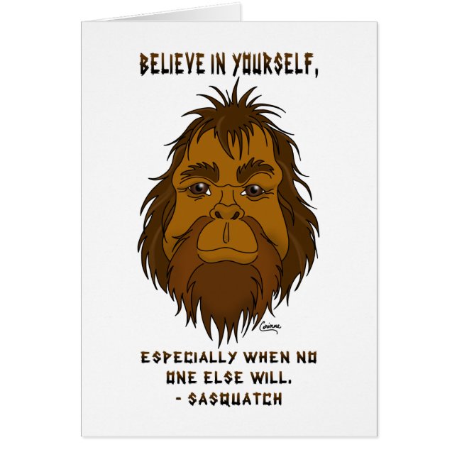 Believe in Yourself - 5" x 7" Art Card (Front)