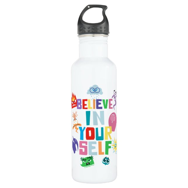Believe In Yourself 710 Ml Water Bottle (Front)