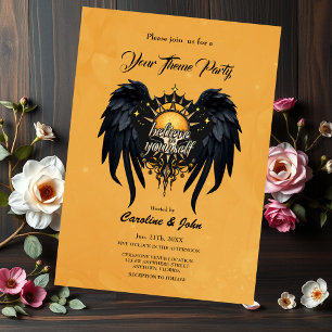 Believe in Yourself, a lettering  Invitation