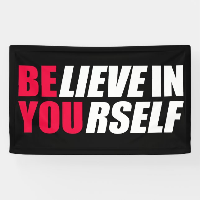 Believe in yourself   banner (Horizontal)