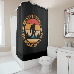 Believe In Yourself Bigfoot Black