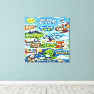 Believe in Yourself Canvas Print