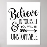 Believe in Yourself Inspirational