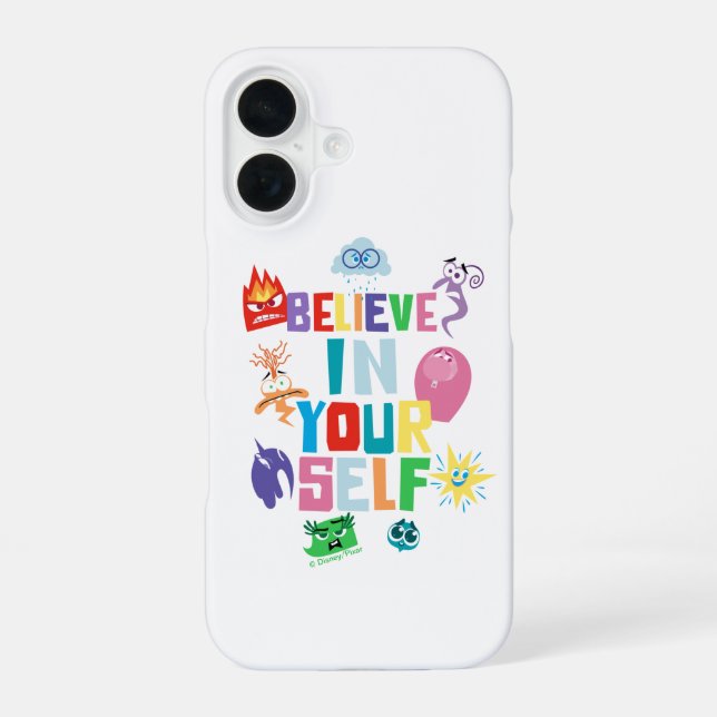 Believe In Yourself iPhone 16 Case (Back)
