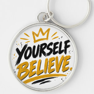 Believe in yourself  keychain