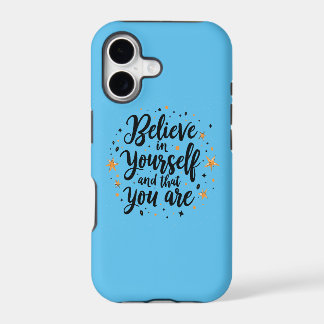 Believe in Yourself Motivational Quote Design  
