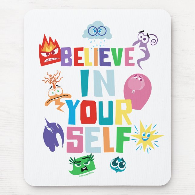 Believe In Yourself Mouse Pad (Front)