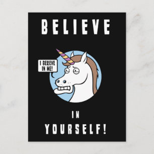 Believe in Yourself Postcard