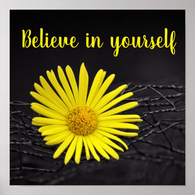 Believe in Yourself Poster (Front)