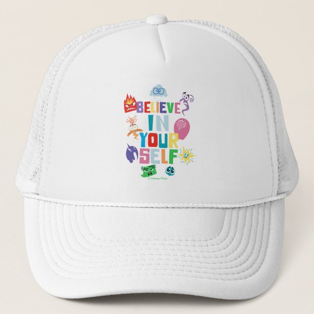 Believe In Yourself Trucker Hat (Front)