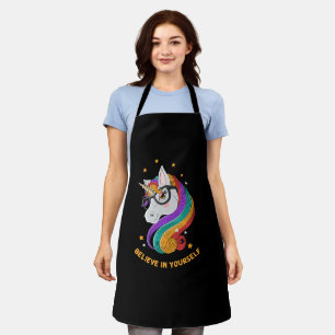 Believe In Yourself Unicorn       Apron