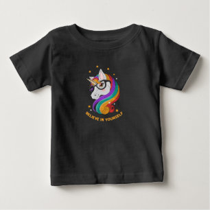 Believe In Yourself Unicorn      Baby T-Shirt