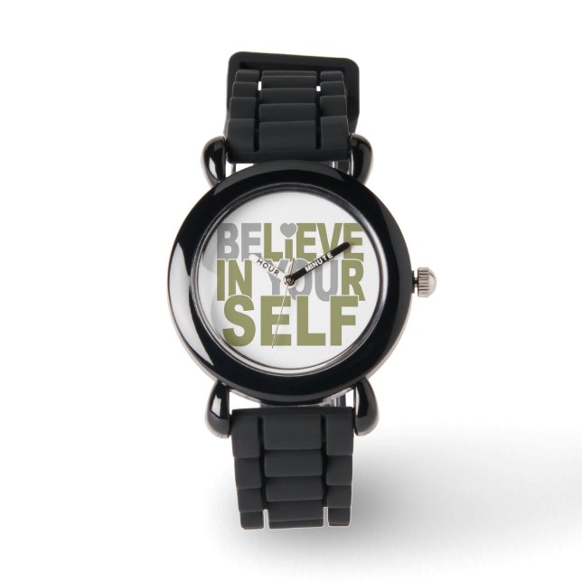 Believe In Yourself watches (Front)