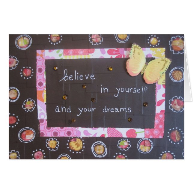 Believe In Yourself & Your Dreams (Front Horizontal)