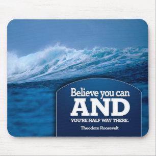 Believe Inspirational Mousepad