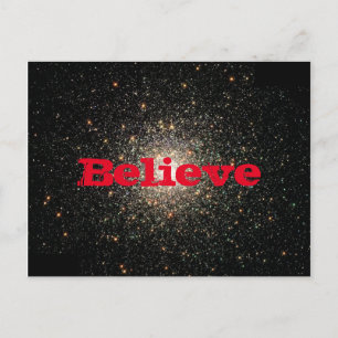 "BELIEVE" Inspirational Postcard