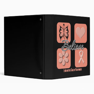 Believe Inspirations Endometrial Cancer Binders