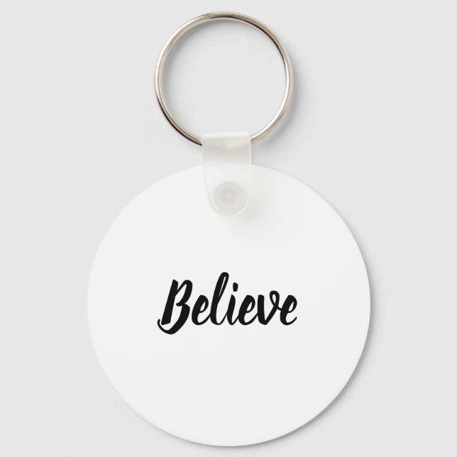 Believe Keychain (Front)