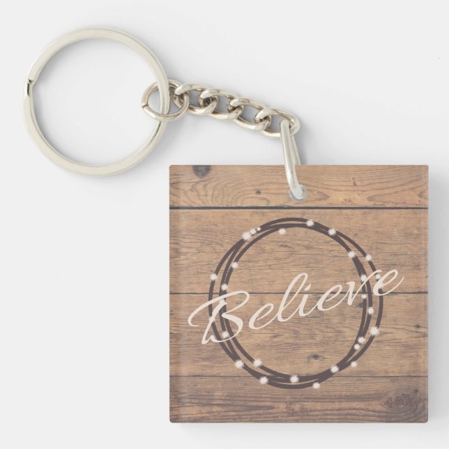 Believe Keychain (Front)