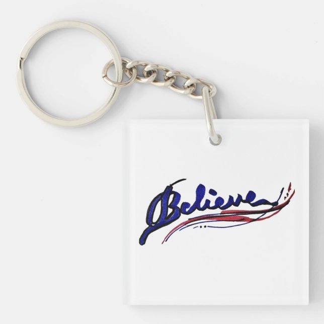 Believe Keychain (Front)