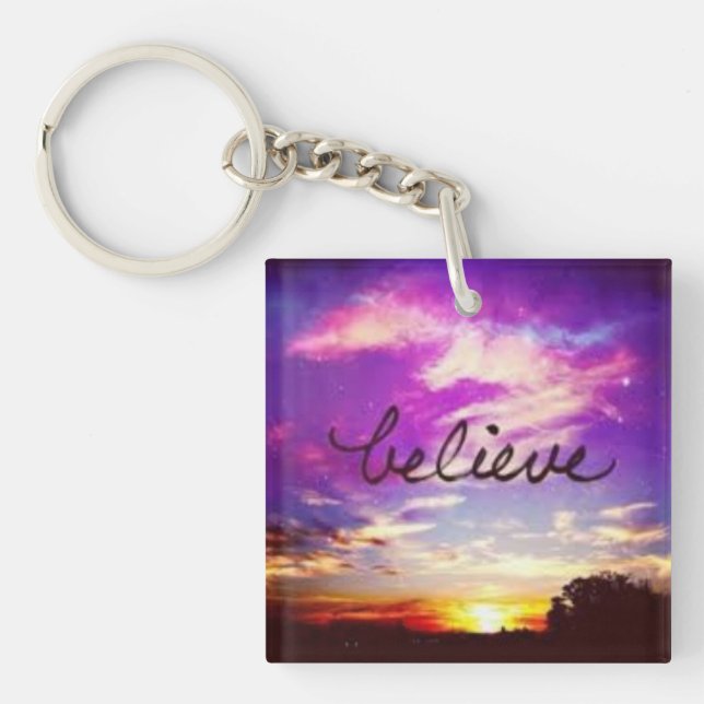 Believe Keychain (Front)