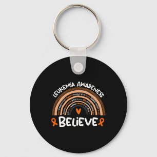 Believe  Leukaemia Awareness Month   Leukaemia  Keychain