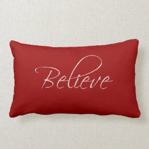 Believe Lumbar Pillow