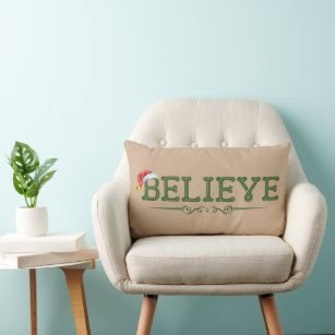 Believe    lumbar pillow