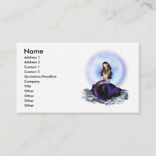 Believe Mermaid Business Card