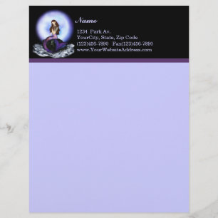 Believe Mermaid Letterhead