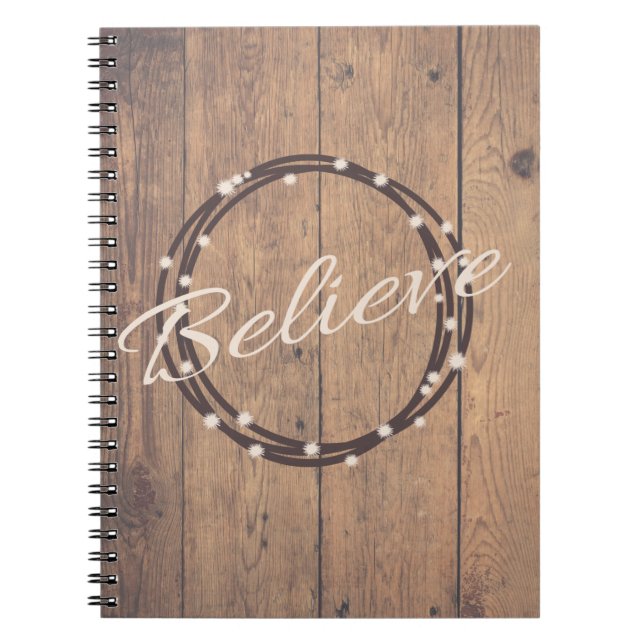 Believe Notebook (Front)