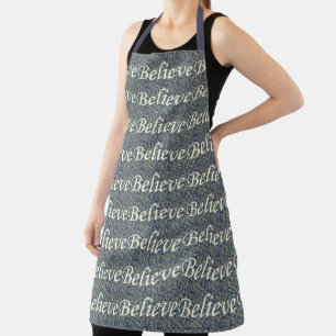 Believe Over Panes Apron