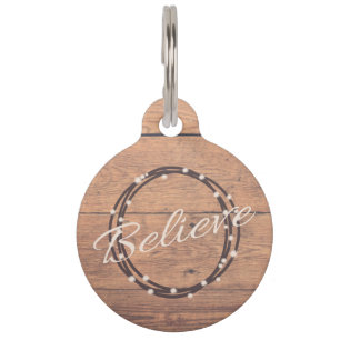 Believe Pet Tag
