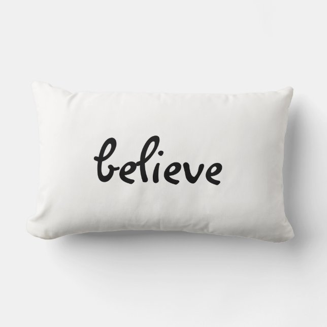 believe pillow (Front)