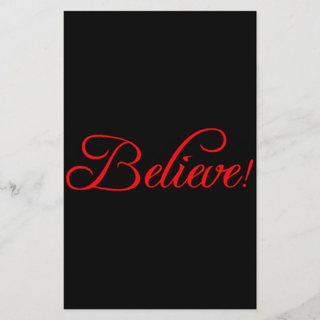 Believe!.png Stationery (Front)