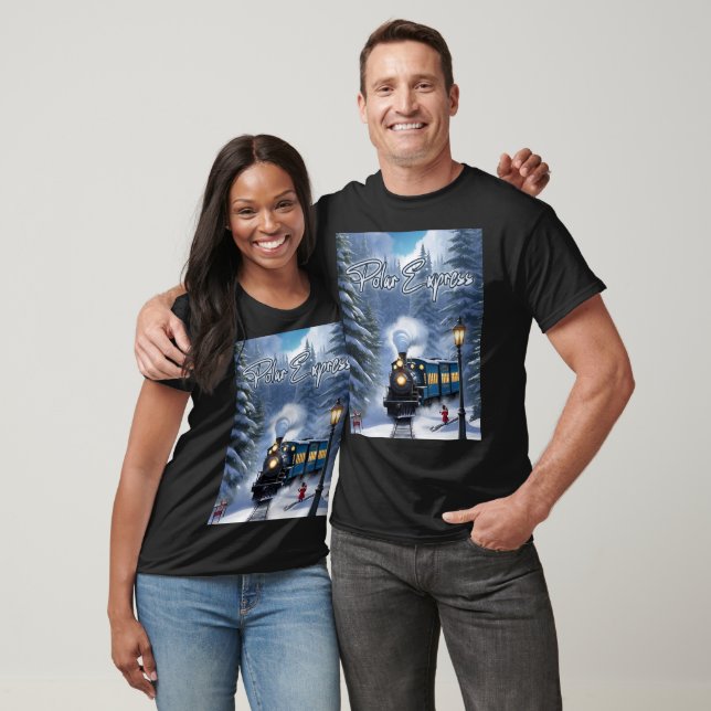 Believe - Polar Express Black T-Shirt (Unisex)