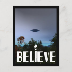 BELIEVE POSTCARD