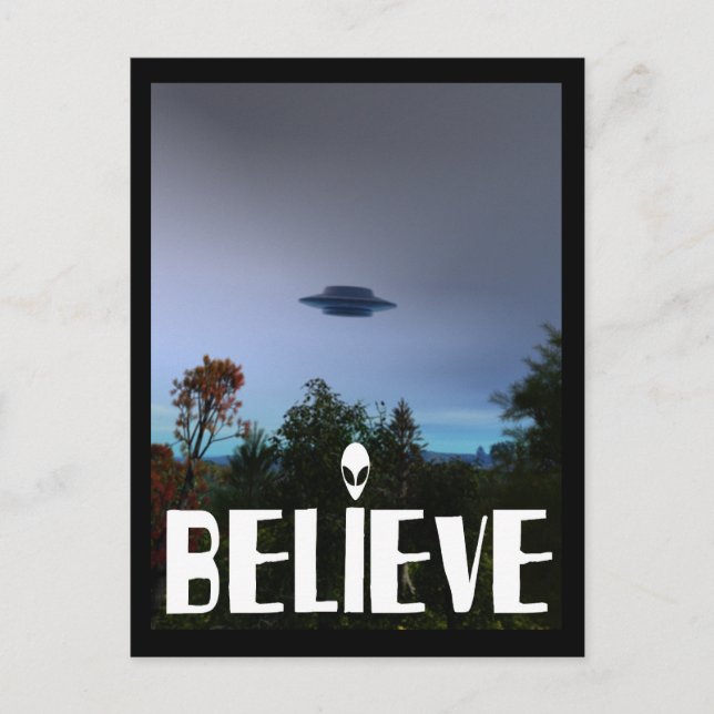 BELIEVE POSTCARD (Front)