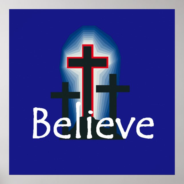 Believe POSTER Print (Front)