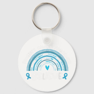 Believe Prostate Cancer Awareness Month _ Prostate Keychain