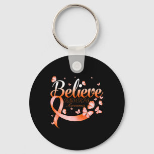 Believe RSD CRPS Awareness Butterfly  Keychain