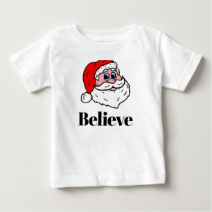 Believe Santa Baby T-Shirt