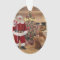 Believe - Santa Ornament with Dogs