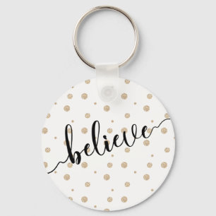 Believe Script Keychain