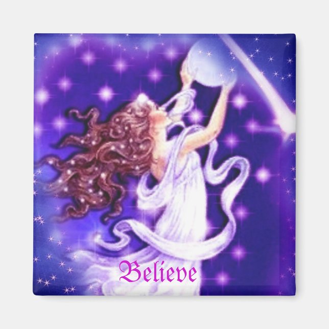 Believe Stars Fairy Magnet (Front)