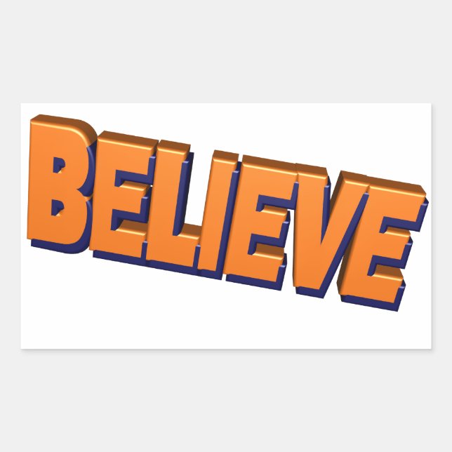 Believe Stickers (Front)