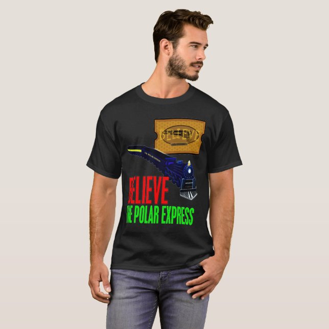 Believe The Polar Express T-Shirt (Front Full)