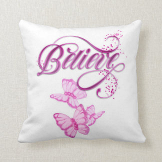 Believe Throw Pillow