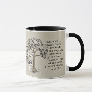 BELIEVE to LIVE Mug