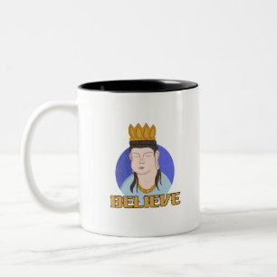 Believe Two-Tone Coffee Mug